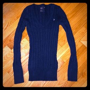 Navy American Eagle Sweater